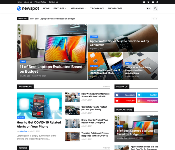 Premium Blogger Templates